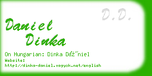 daniel dinka business card